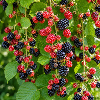 1 gal. Chester Thornless Blackberry Plants  – Live Fruiting Berry Bushes, 2-Pack